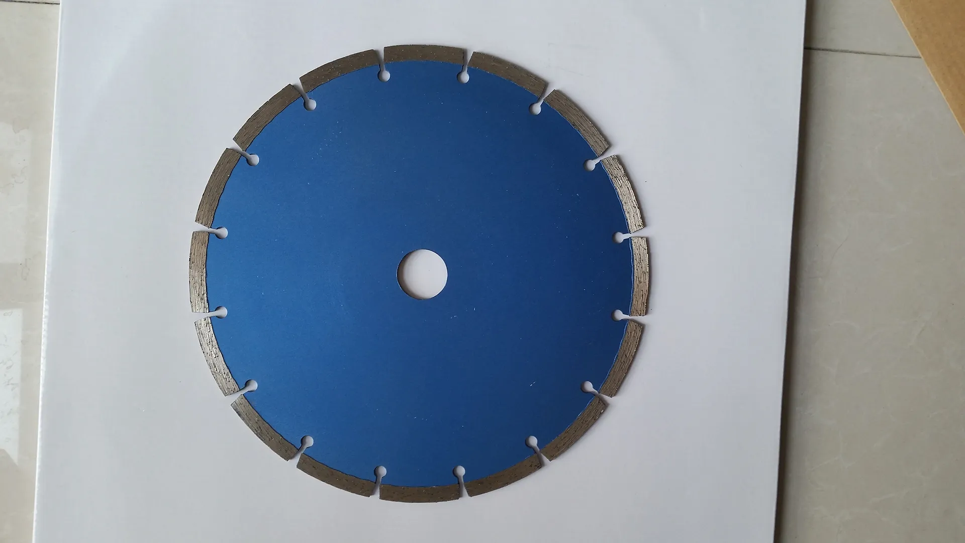 segmented concrete blade